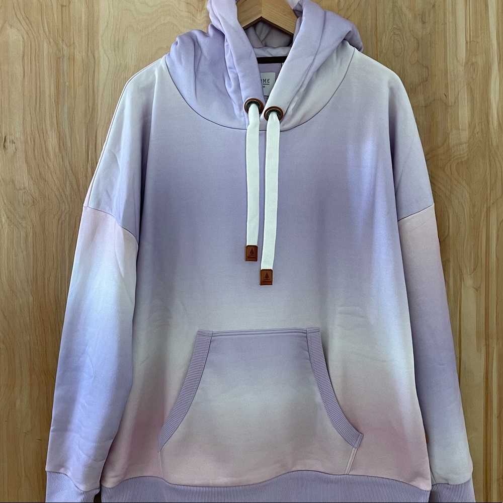 NWT Wanakome Pink & Purple Ombre Pirate Hoodie